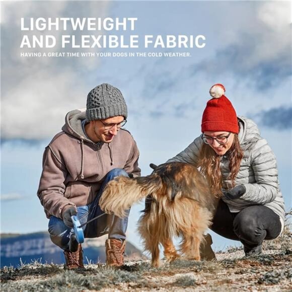 Winter Gloves for Women Men Touchscreen Thermal Knit Warm Cold Weather Gloves - Picture 6 of 8